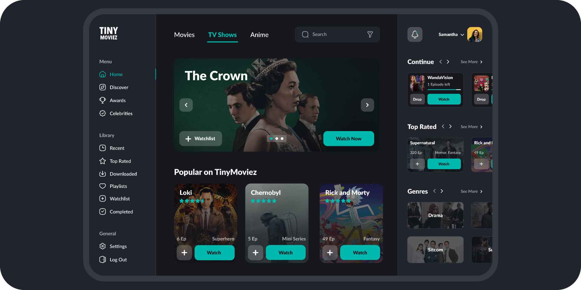 Movie4k Streaming Interface